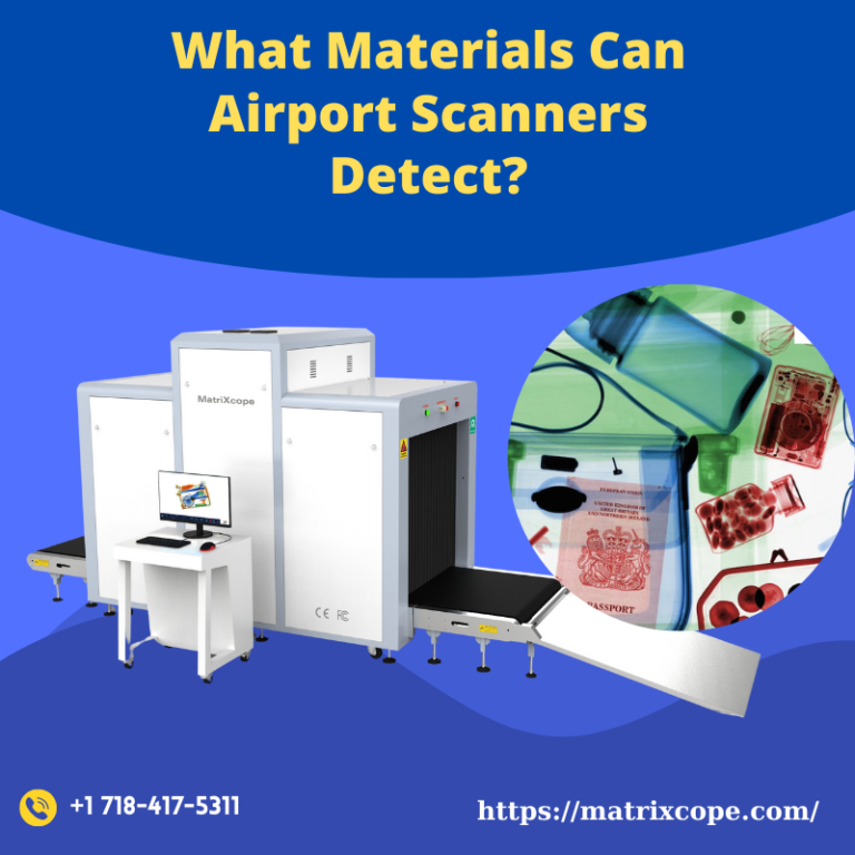 What Materials Can Airport Scanners Detect? MatriXcope